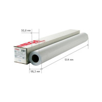 Бумага широкоформатная InkJet Комус 914ммх45м 90г д.50,8 954641