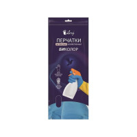 Хозяйственные перчатки ООО Комус bicolor khbic4by цвет в ассортименте, р.XL 1669909