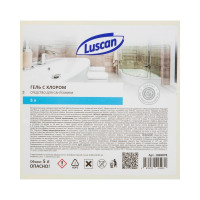 Средство для сантехники Luscan гель, с хлором, 5 л 1869878