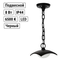 Светильник уличный LED TDM ELECTRIC "СИТИ" 8 Вт 230 В 6500 К подвесной черный SQ0330-1334