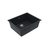 Мойка для кухни ALVEUS OMNI 30 GRANITAL CARBON-G91 550x450x198 с сифоном 1150055