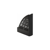 Вертикальный лоток для бумаг BRAUBERG Standard 245х70х295 мм, черный 237220