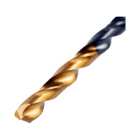 Сверло по металлу Golden Tip 2.5 мм, HSS-Tin, 10 шт, DIN 338 Denzel 717204