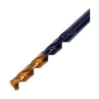 Сверло по металлу Golden Tip 3.5 мм, HSS-Tin, 10 шт, DIN 338 Denzel 717207