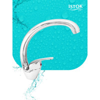 Смеситель для мойки Istok Luxe латунный, одноручный 0402.795