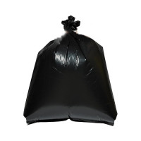 Мешки для мусора 240 л, черные, пвд, 100 мкм, в рулоне 10 шт, 90x135 см Luscan 1694302