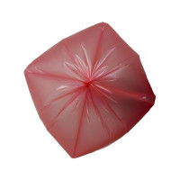 Мешки для мусора 35 л, красные, пнд, 8 мкм, в рулоне 30 шт, 48x58 см Luscan 1694310