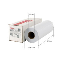 Бумага широкоформатная Комус InkJet 70г 420ммх175 76мм 703943
