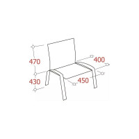 Конференц-кресло ООО Комус samba silver чёрный do350 1205550