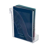 Вертикальный лоток Attache 95 мм, с окном, маркировки, прозрачный 1603682