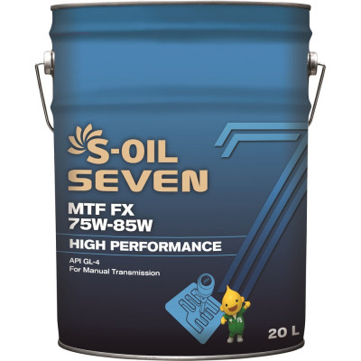 Трансмиссионное масло S-OIL SEVEN 20 л E107739