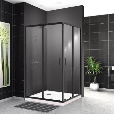 Душевой уголок BelBagno UNO-195-AH-2-120/100-C-NERO