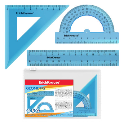 Геометрический набор ErichKrause Standard 52991