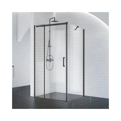 Душевой уголок BelBagno ACQUA-AH-1-130/90-C-NERO