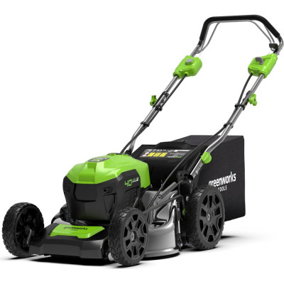 Аккумуляторная газонокосилка GreenWorks 2506807USB4