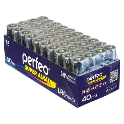 Батарейки Perfeo LR6/40BOX Super Alkaline 30014700