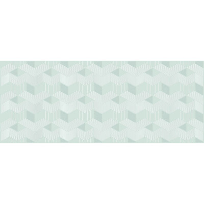 Декор Azori Ceramica lounge mint geometria, 20.1x50.5 см 588302002