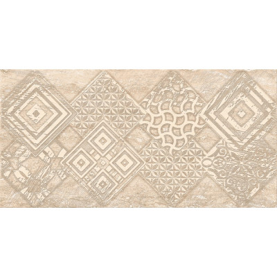 Декор Azori Ceramica ascoli beige geometria, 31.5x63 см 587122002