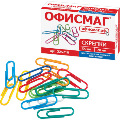 Скрепки ОФИСМАГ 225210