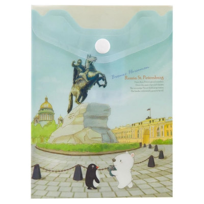 Папка-конверт COMIX география A1856 SP