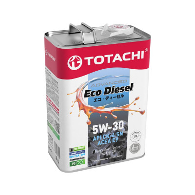 Моторное масло Totachi Eco Diesel Semi-Synthetic CK-4/СJ-4/SN 5W-30 E2204