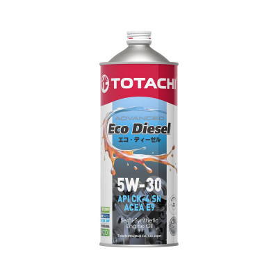 Моторное масло Totachi Eco Diesel Semi-Synthetic CK-4/СJ-4/SN 5W-30 E2201