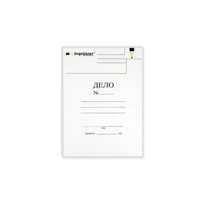 Папка-скоросшиватель INFORMAT ДЕЛО LP4038W