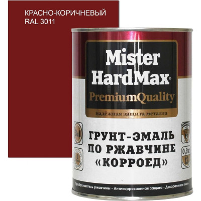 Грунт-эмаль по ржавчине HardMax Корроед 4690417071241