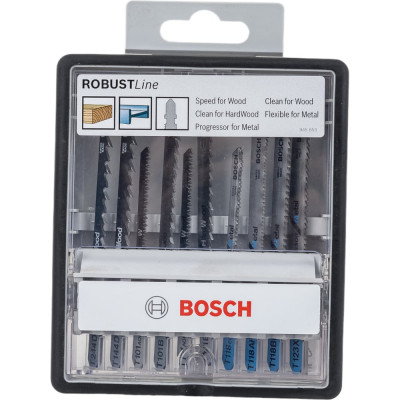 Bosch ROBUSTLINE 10 ПИЛОК ЛОБЗ. 2607010542