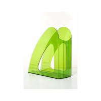 Вертикальный прозрачный накопитель Attache 90 мм, зеленый 731883