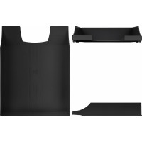 Горизонтальный лоток для бумаг BRAUBERG CONTRACT, А4, 340х254х66.5 мм, черный 230879