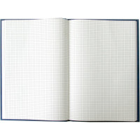 Книга учета BRAUBERG 160 л, А4 200х290 мм клетка, твердая обложка из картона, блок 130182