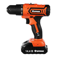 Аккумуляторная дрель-шуруповерт ЕРМАК ДША-14.4-2 646-324