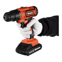 Аккумуляторная дрель-шуруповерт ЕРМАК ДША-14.4-2 646-324