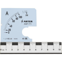 Шкала Aster к амперметру AMP-771 100/5 А SC771-100
