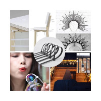 Кабельная стяжка (хомут) Nylon Max нейлоновая, 2.5х100, черный, 100 шт. TY-3X100Bk