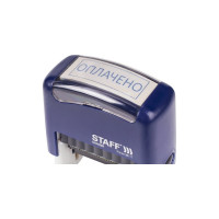 Стандартный штамп STAFF Printer 9011T Оплачено, оттиск 38х14 мм 237421