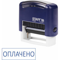 Стандартный штамп STAFF Printer 9011T Оплачено, оттиск 38х14 мм 237421