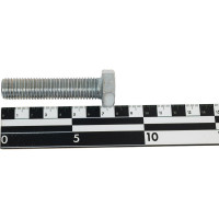 Болт Bohrer М16х70 с ш/гр головкой, цинк, DIN 933, 1 шт DIN933/5.8-16х70-0