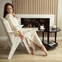 Журнальный стол Мебелик BeautyStyle 10 венге/стекло черное 2489