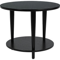 Журнальный стол Мебелик BeautyStyle 10 венге/стекло черное 2489