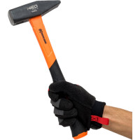 Столярный молоток NEO Tools 1000 г, рукоятка из стекловолокна 25-147