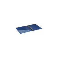 Папка BRAUBERG EXTRA на 4 кольцах ширина 40 мм, до 300 листов синяя, 0.8 мм 270548