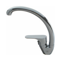 Смеситель для кухни Melodia della vita Rock картридж 35 мм утка, поворотный аэратор 69719