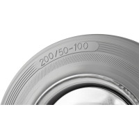 Колесо промышленное 200 мм поворотное с площадкой SC 80 f А5 1000028