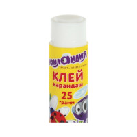Клей-карандаш ЮНЛАНДИЯ Юнландик и божья коровка 25 г, улучшенный 227612