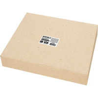 Колесо для уборочной тележки с штоком без резьбы (4 шт; 99 мм) BRABIX 605381