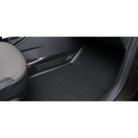 Тоннельные накладки на ковролин PT Group для RENAULT Kaptur 2016-19 ABS, 2 шт. 07040403 RKA111703