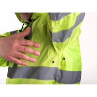 Влагозащитный плащ-дождевик БЕРТА 800-44-46 СОП лимонный, рост 182-188