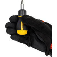 Реверсивная отвертка с набором бит TOLSEN 7 предметов PH0123 SL456 CrV 20033